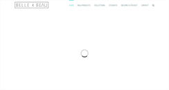 Desktop Screenshot of belleandbeaujewellery.com